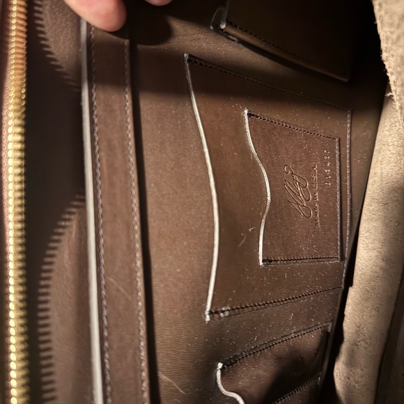 Frank Clegg Leather Briefcase - Picture 2 of 7